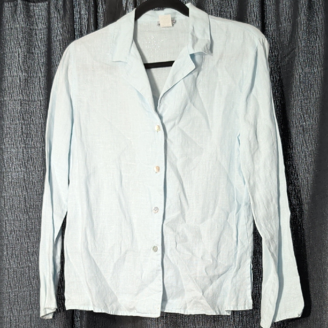 Comfy Usa Women's Linen Button-Up Shirt Jacket